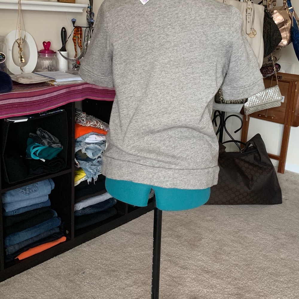 Bejeweled short sleeve sweatshirt - Picture 6 of 7